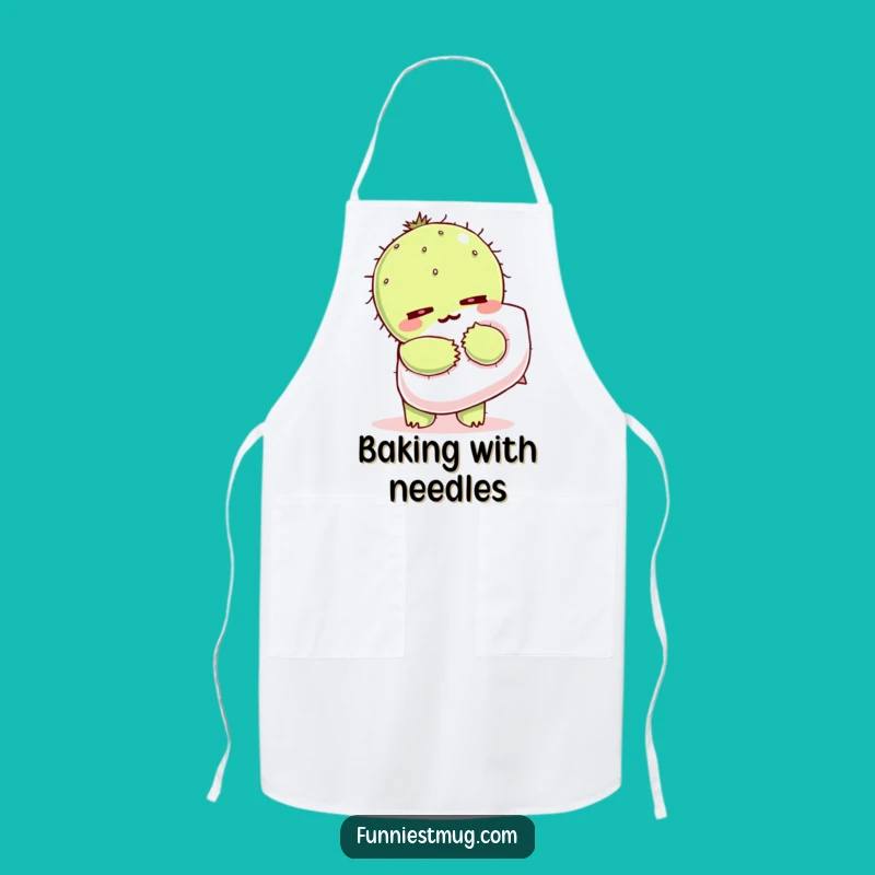 Funny Kawaii Cactus Apron - Hugging Pillow Safely