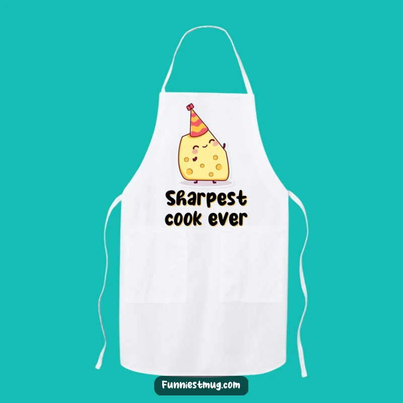 Funny Cheese Hat Apron: Cook with Cheer in This Hilarious Party Gear