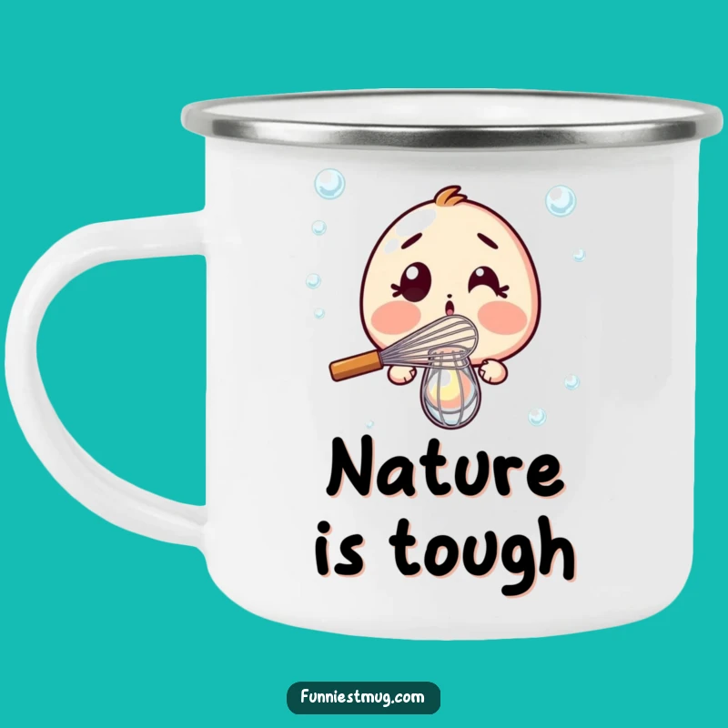 Funny Whisk Fail Camping Mug: Enjoy Your Brew with Hilarious Kitchen Humor