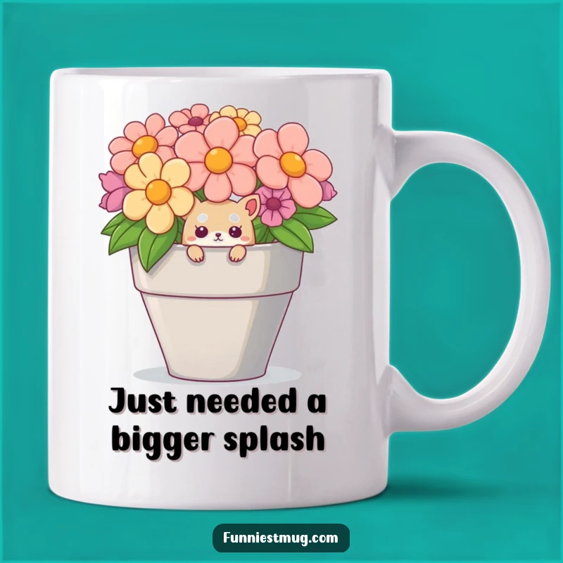 Funny Creature Teacup Mug: Adorable & Hilarious Small Animal Gift Idea