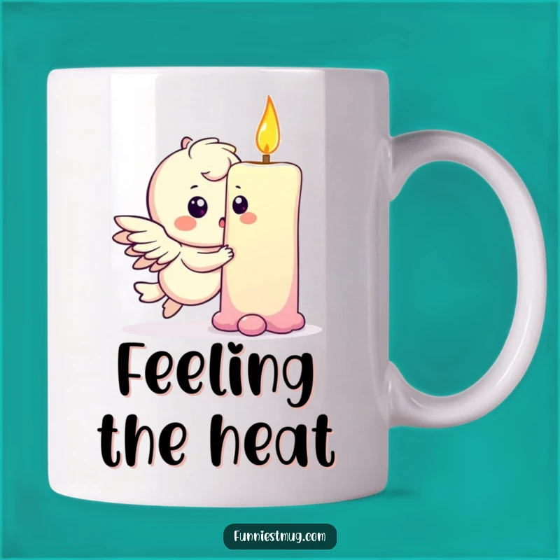 Funny Winged Character Candle Mug: Hilarious Birthday Surprise Gift!