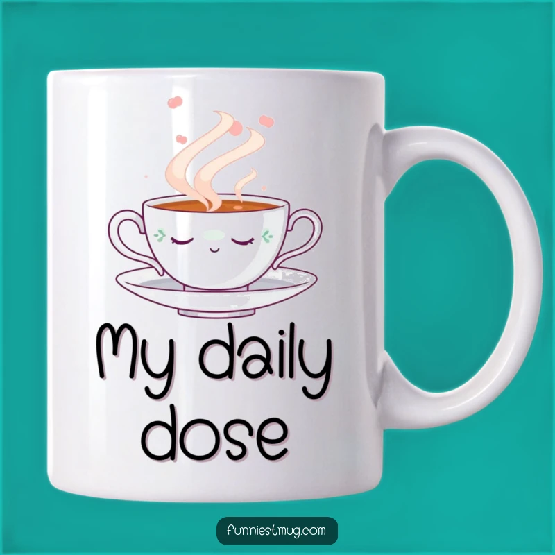 Funny Napping Teacup Mug: Dreamy Steam Escape, Perfect Relaxing Gift