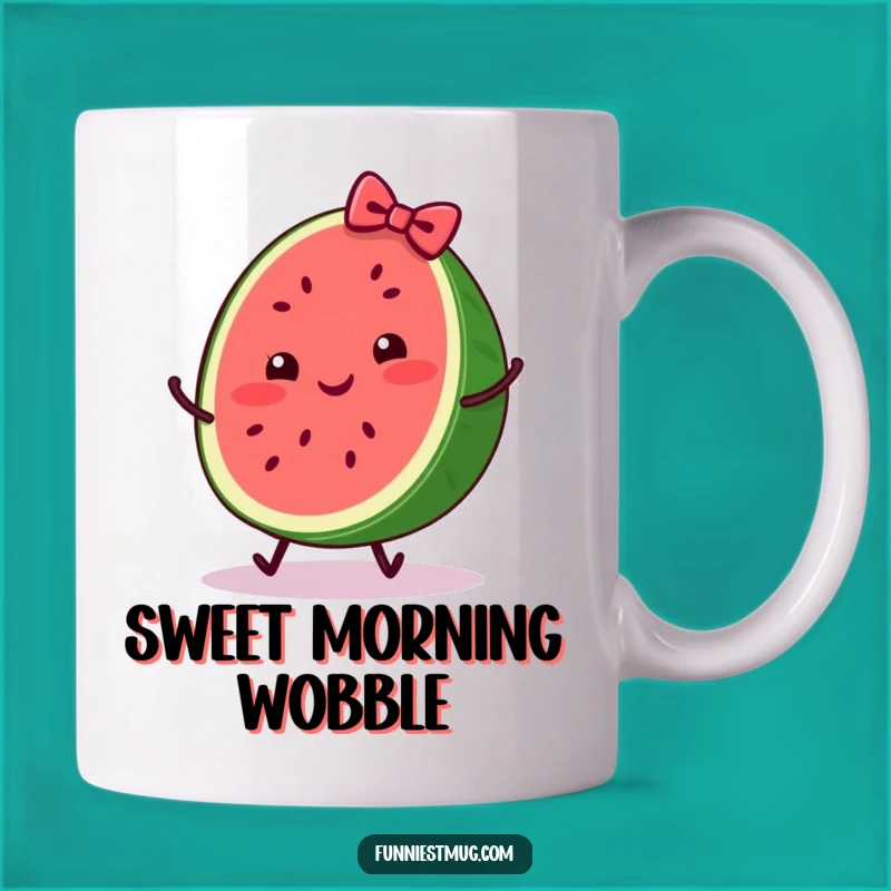 Funny Watermelon Trip Mug: Cheerful Fruit Comedy Gift
