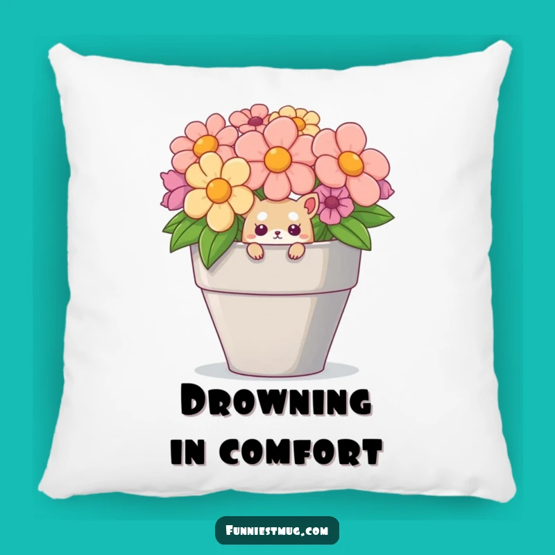 Soft Funny Creature Teacup Pillow: Cozy Comfort with a Humorous Twist