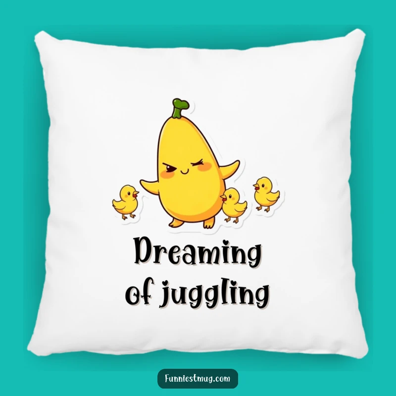 Funny Banana Juggling Pillow: Add Cozy Playfulness to Your Space
