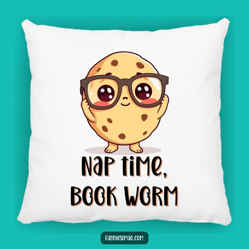 Funny Curious Cookie Pillow: Cozy Smarts, Adorable Funny Gift