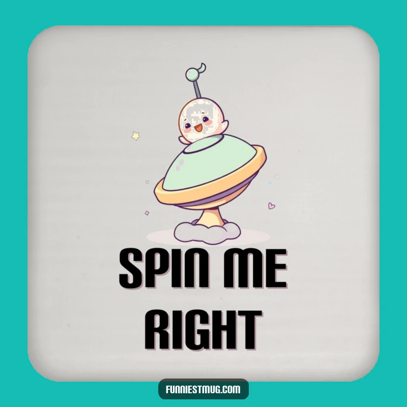 Funny Blob Spinning Top Coasters: Hilarious Protection for Your Surfaces