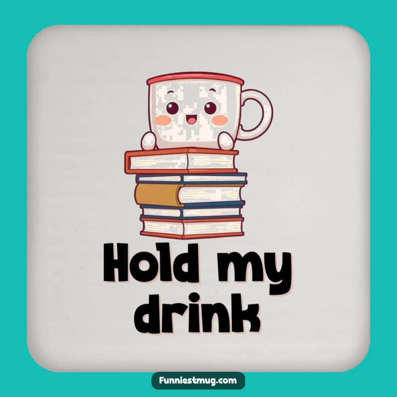 Funny Kawaii Coffee Mug Coaster - Protect Furniture Hilariously