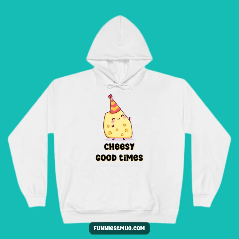 Funny Cheese Hat Hoodie: Cozy Up in Celebration with This Hilarious Wear