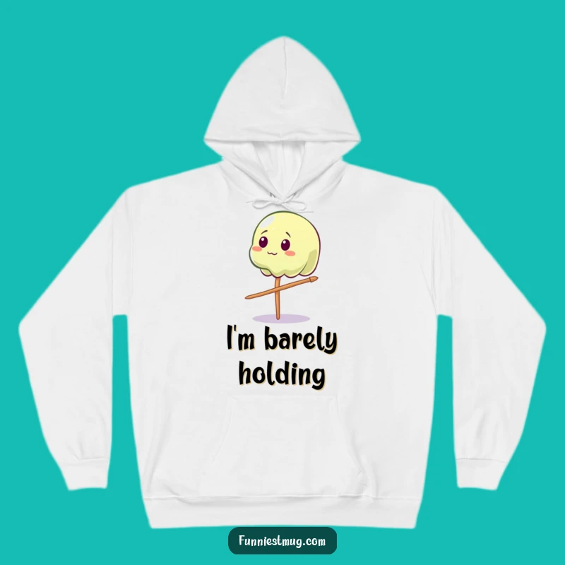 Funny Wobbly Jelly Hoodie: Stay Cozy with Delicate and Comical Vibes