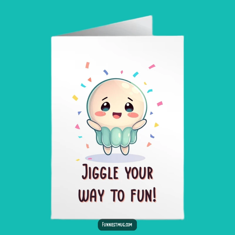 Free Printable Jelly Birthday Card: Funny Bewildered Joy Gift, Print at Home