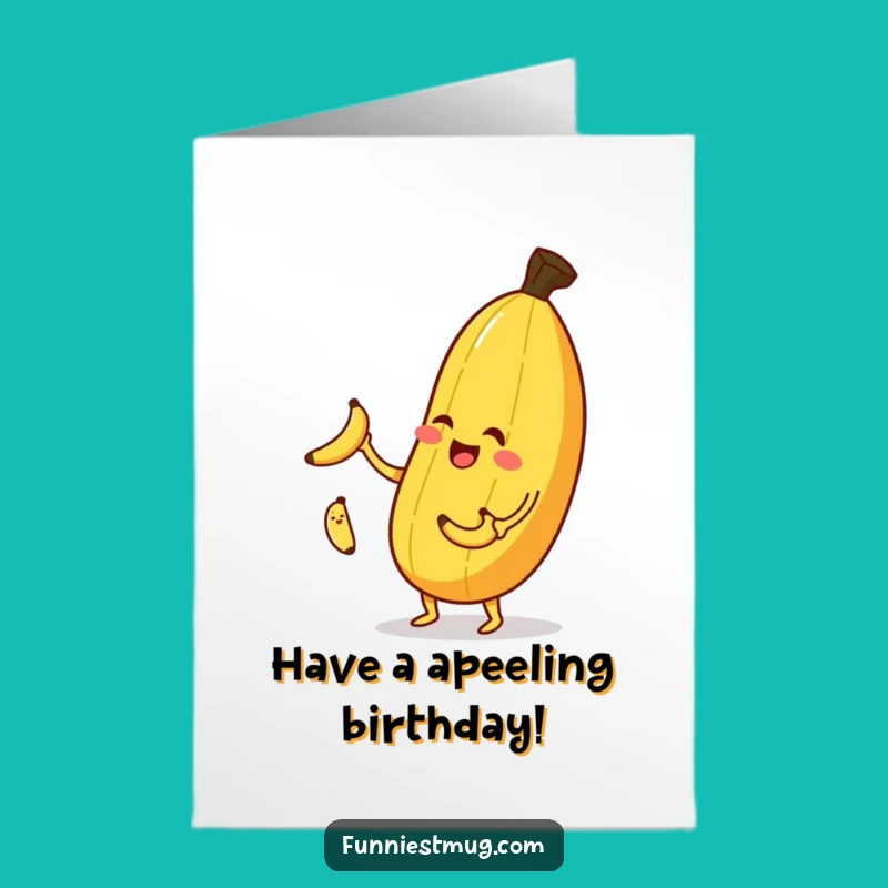Free Printable Juggling Banana Birthday Card - Funny Downloadable Gift for Fruit Lovers
