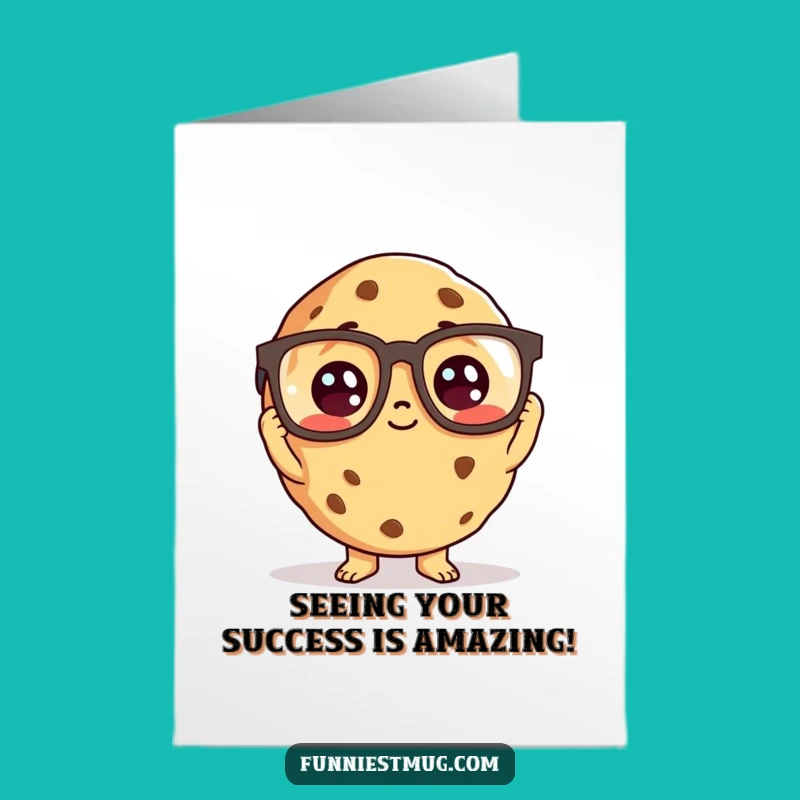 Free Printable Congrats Card: Wise Cookie Achieves - Funny Downloadable Gift