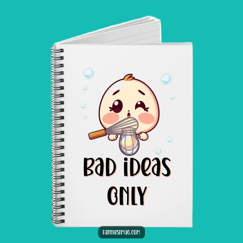 Funny Whisk Fail Notebook: Jot Down Recipes (and Kitchen Fails) with Humor
