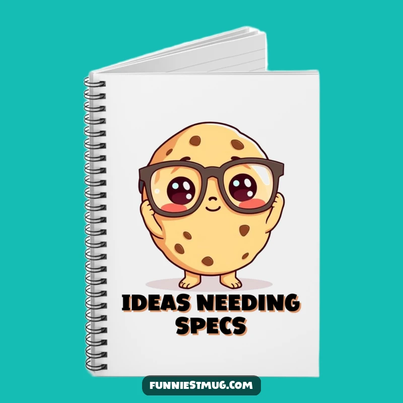 Funny Curious Cookie Notebook: Jot Down Smart Ideas, Creative Funny Gift