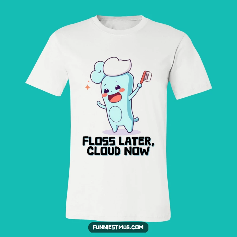 Funny Kawaii Toothbrush T-Shirt: Hilarious Art for a Brighter, Funnier Day