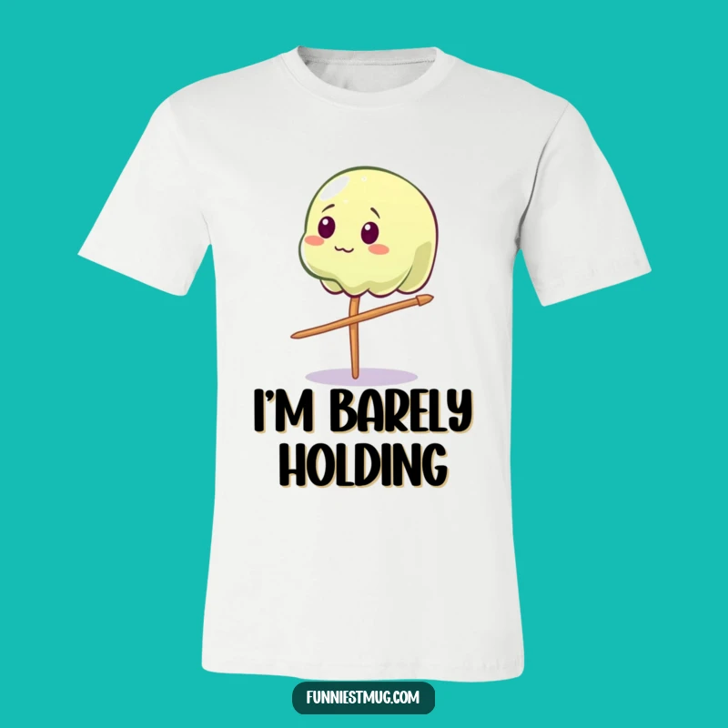 Funny Wobbly Jelly T-Shirt: Wear Your Delicate Balance with Comical Style