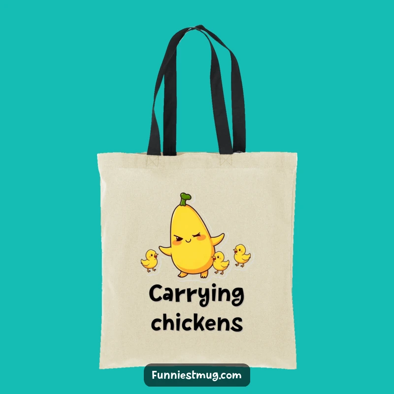 Funny Banana Juggling Tote Bag: Carry Your Fun and Laughter Everywhere