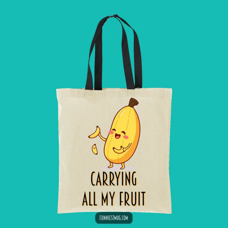 Funny Banana Juggling Tote Bag: Carry Your Essentials with Playful Style